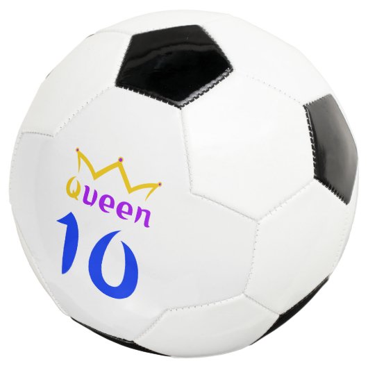Königin 10 fußball (Dreiviertel)