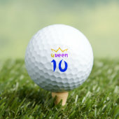 Königin 10 golfball (Insitu T-Shirt)