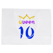 Königin 10 große geschenktüte (Rückseite)