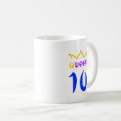 Königin 10 kaffeetasse (VorderseiteRechts)