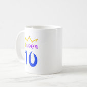 Königin 10 kaffeetasse (Vorderseite Links)