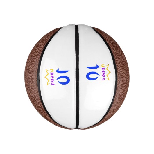 Königin 10 mini basketball (Vertikal)