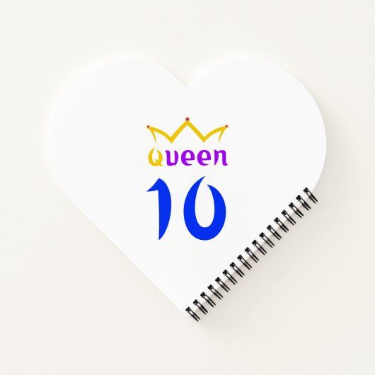 Königin 10 notizblock (Rückseite)