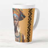 Königin 1 Latte Tasse (Rechte Ecke)