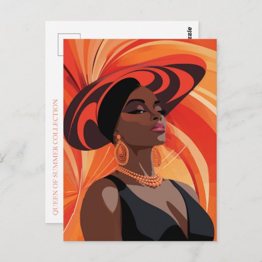 KÖNIGIN #1 POSTKARTE (Vorne/Hinten)