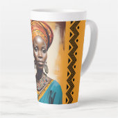 Königin 2 Latte Tasse (Rechte Ecke)