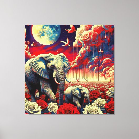 KÖNIGIN AFRIKAS 12 LEINWANDDRUCK (Vorderseite)