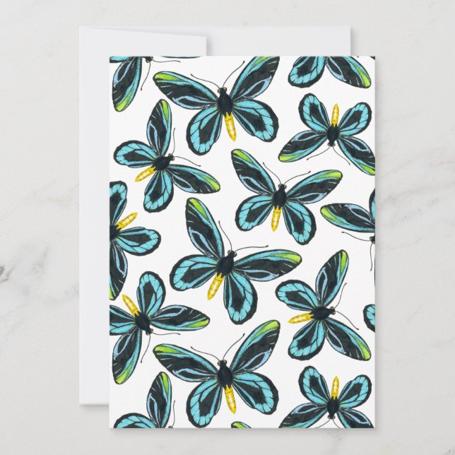 Königin Alexandras Vogelschmetterlingsmuster (Vorderseite)