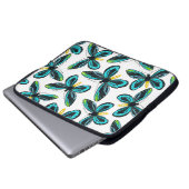Königin Alexandras Vogelschmetterlingsmuster Laptopschutzhülle (Vorne Knopf)