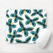 Königin Alexandras Vogelschmetterlingsmuster Mousepad (Mit Mouse)