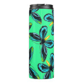 Königin Alexandras Vogelschmetterlingsmuster Thermosbecher (Rückseite)