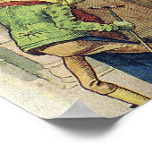 Königin Alice und der Frosch Poster (Ecke)