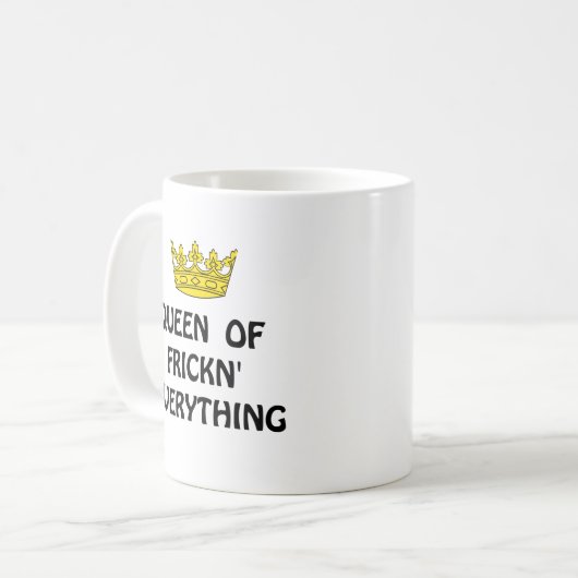 Königin alles kaffeetasse (Vorderseite Links)