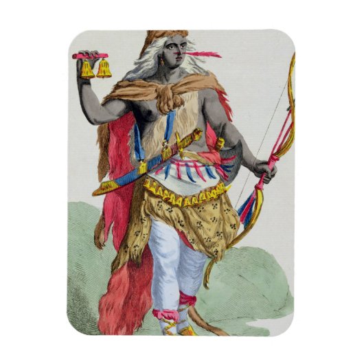 Königin Anna Nzinga (1583-1663), von "Receuil des  Magnet (Vertikal)
