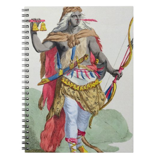 Königin Anna Nzinga (1583-1663), von 'Receuil DES Notizblock (Vorderseite)