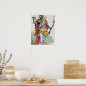 Königin Anna Nzinga (1583-1663), von "Receuil des Poster (Küche)