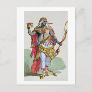 Königin Anna Nzinga (1583-1663), von "Receuil des  Postkarte