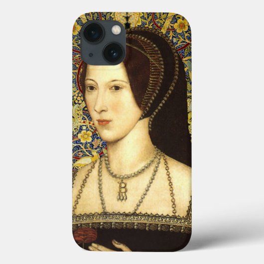 Königin Anne Boleyn - Portrait Case-Mate iPhone Hülle (Rückseite)