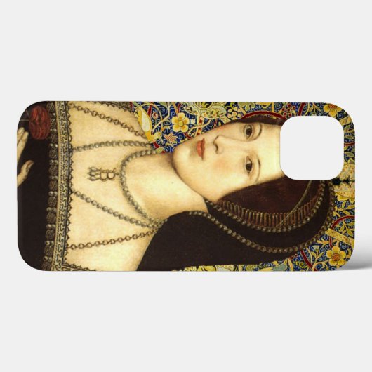 Königin Anne Boleyn - Portrait Case-Mate iPhone Hülle (Rückseite (Horizontal))