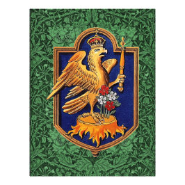 Königin Anne Boleyn Royal Falcon Abzeichen Fotodruck