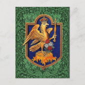 Königin Anne Boleyn Royal Falcon Abzeichen Postkarte (Vorderseite)