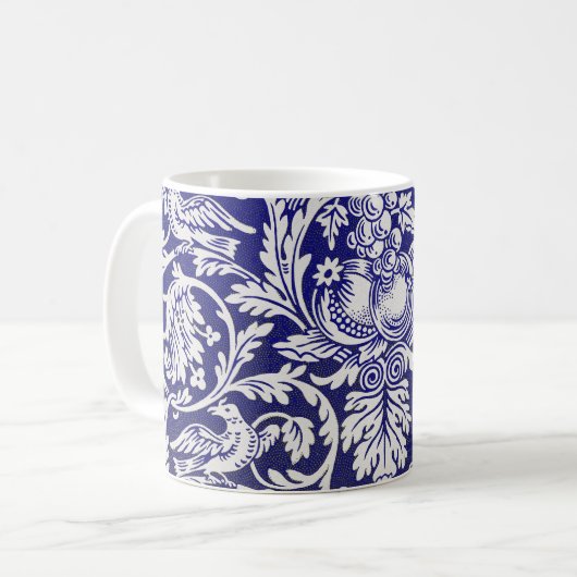 Königin Anne Pattern, William Morris Kaffeetasse (Vorderseite Links)