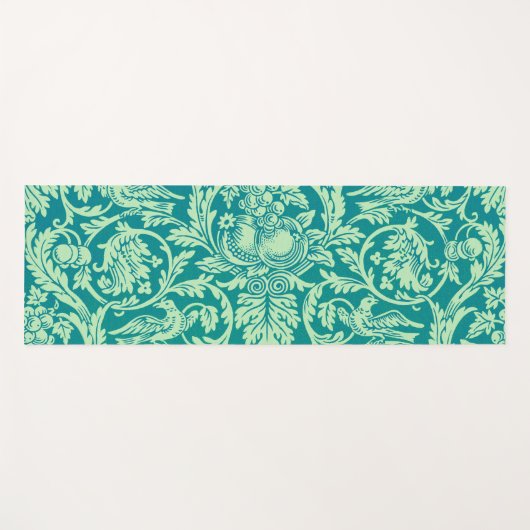 Königin Anne Pattern, William Morris Yogamatte (Vorderseite (Horizontal))