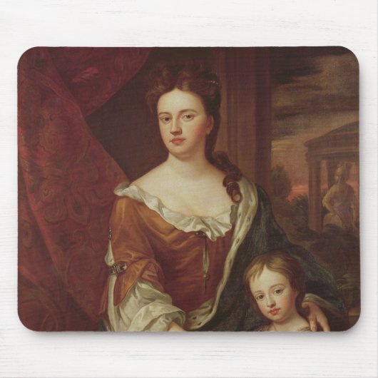 Königin Anne und William, Herzog von Gloucester Mousepad (Vorne)