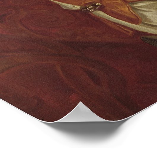 Königin Anne und William, Herzog von Gloucester Poster (Ecke)