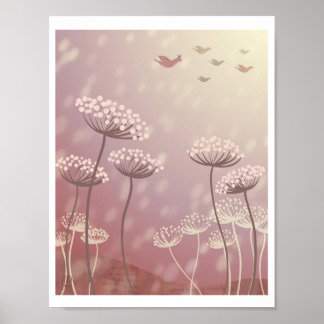 "Königin Anne's Hope" Illustration Print Poster