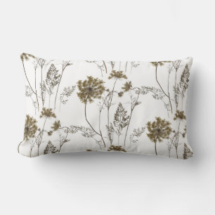 Königin Anne's Lace auf einem Lumbalkissen Lendenkissen