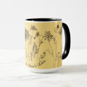 Königin Anne's Lace auf einer Combo-Tasse (15 oz.) Tasse (VorderseiteRechts)