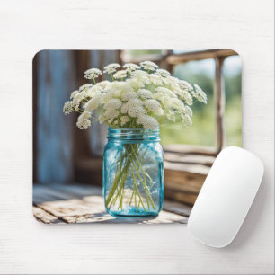 Königin Anne's Lace Bouquet Mousepad