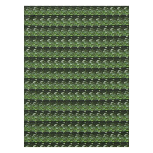 Königin Anne's Lace-Wildblume im Sommer Tischdecke (Vorderseite)