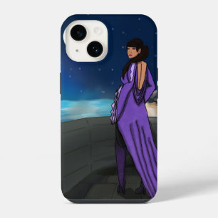 Königin auf ihrem Balkon iPhone 14 Hülle
