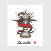 Königin Aufkleber (Blatt)