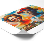 Königin Beatrix 75 Jahre Poster (Ecke)