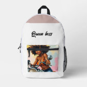 Königin Bedruckter Rucksack (Vorderseite)