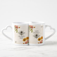 Königin Bee ihre Honey Bee Paare Mug
