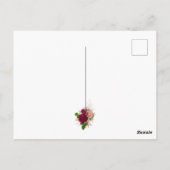 Königin Bee & Mystic Rose Postkarte (Rückseite)