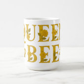 Königin Bee Royal Crown Floral Honey Bee Kaffeetasse (Mittel)