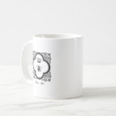 Königin Biene Kaffeetasse (Vorderseite Links)