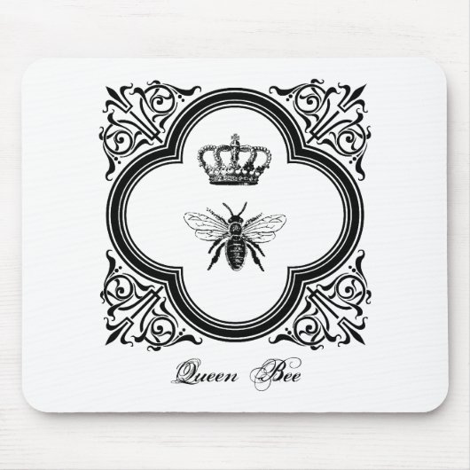 Königin Biene Mousepad (Vorne)