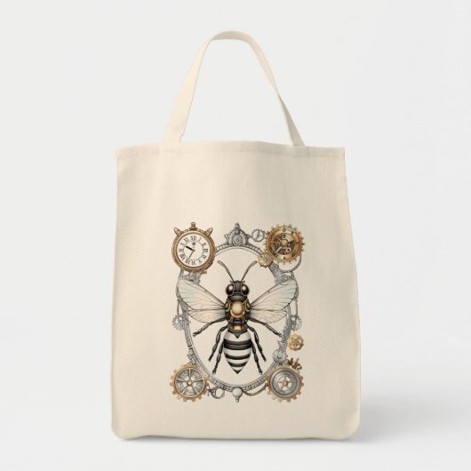 Königin Biene Steampunk Biene Tragetasche (Vorne)