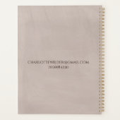 Königin-Biene und Kronskriptsignatur Planer (Rückseite)