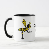 Königin-Bienen-Keramik-Tasse Tasse (Links)