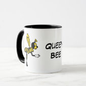 Königin-Bienen-Keramik-Tasse Tasse (Vorderseite Links)