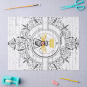 Königin-Bienen-Liebe Decoupage Seidenpapier (Basteln)