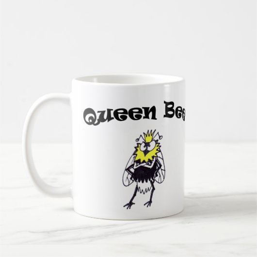 Königin-Bienen-Tasse Kaffeetasse (Links)