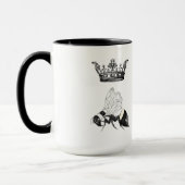 Königin-Bienen-Tasse Tasse (Links)